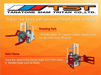 จำหน่าย Spare-part Forklift - ขายให้เช่าซ่อมรถยกโฟล์คลิฟท์ ชลบุรี