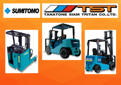 จำหน่ายรถ Forklift Sumitomo - ขายให้เช่าซ่อมรถยกโฟล์คลิฟท์ ชลบุรี